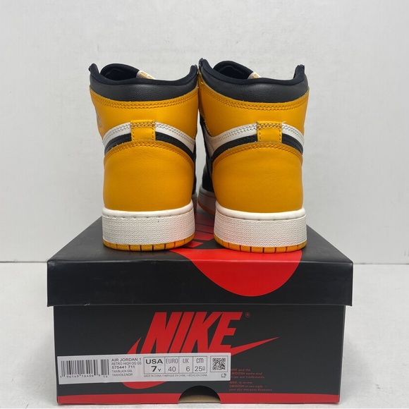 Nike Air Jordan 1 Retro High OG GS “Taxi” 2022 - Picture 4 of 4